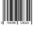 Barcode Image for UPC code 0194356126320