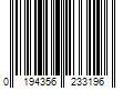 Barcode Image for UPC code 0194356233196