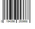 Barcode Image for UPC code 0194356253668