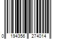 Barcode Image for UPC code 0194356274014