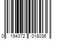 Barcode Image for UPC code 0194372018036