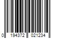 Barcode Image for UPC code 0194372021234