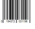 Barcode Image for UPC code 0194372031196