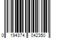 Barcode Image for UPC code 0194374042350