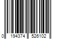 Barcode Image for UPC code 0194374526102