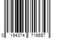 Barcode Image for UPC code 0194374716657