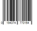 Barcode Image for UPC code 0194374770154