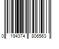 Barcode Image for UPC code 0194374806563