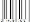 Barcode Image for UPC code 0194375740767