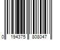 Barcode Image for UPC code 0194375808047. Product Name: PRIMED Mini Cones - 24 Pack, Orange