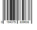 Barcode Image for UPC code 0194375839638