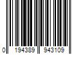 Barcode Image for UPC code 0194389943109