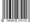 Barcode Image for UPC code 0194399274118