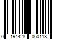 Barcode Image for UPC code 0194428060118