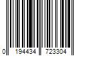 Barcode Image for UPC code 0194434723304