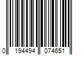 Barcode Image for UPC code 0194494074651