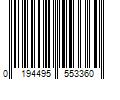 Barcode Image for UPC code 0194495553360