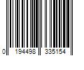 Barcode Image for UPC code 0194498335154. Product Name: 