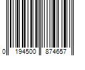 Barcode Image for UPC code 0194500874657. Product Name: Nike Air Force 1 '07 in Black. - size 11.5 (also in 10.5, 12, 12.5, 6, 6.5, 7, 7.5, 8, M11.5 / W13, M6 / W7.5, M7 / W8.5)