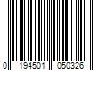 Barcode Image for UPC code 0194501050326