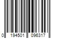 Barcode Image for UPC code 0194501096317