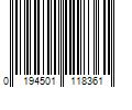 Barcode Image for UPC code 0194501118361