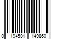 Barcode Image for UPC code 0194501149860