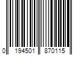 Barcode Image for UPC code 0194501870115