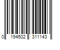 Barcode Image for UPC code 0194502311143