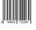 Barcode Image for UPC code 0194502722260