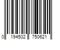 Barcode Image for UPC code 0194502750621