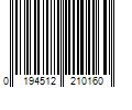 Barcode Image for UPC code 0194512210160