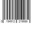 Barcode Image for UPC code 0194512219989