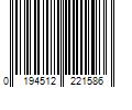 Barcode Image for UPC code 0194512221586