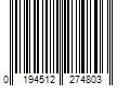 Barcode Image for UPC code 0194512274803