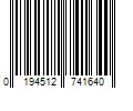 Barcode Image for UPC code 0194512741640