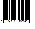 Barcode Image for UPC code 0194513767045