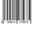 Barcode Image for UPC code 0194514075675