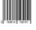 Barcode Image for UPC code 0194514195151