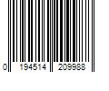 Barcode Image for UPC code 0194514209988