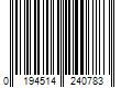 Barcode Image for UPC code 0194514240783