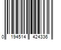 Barcode Image for UPC code 0194514424336