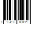 Barcode Image for UPC code 0194518000628