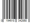 Barcode Image for UPC code 0194518342858