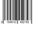 Barcode Image for UPC code 0194518452793