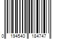 Barcode Image for UPC code 0194540184747