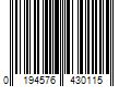 Barcode Image for UPC code 0194576430115