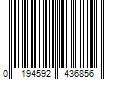 Barcode Image for UPC code 0194592436856