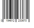 Barcode Image for UPC code 0194612233670