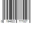 Barcode Image for UPC code 0194622777027